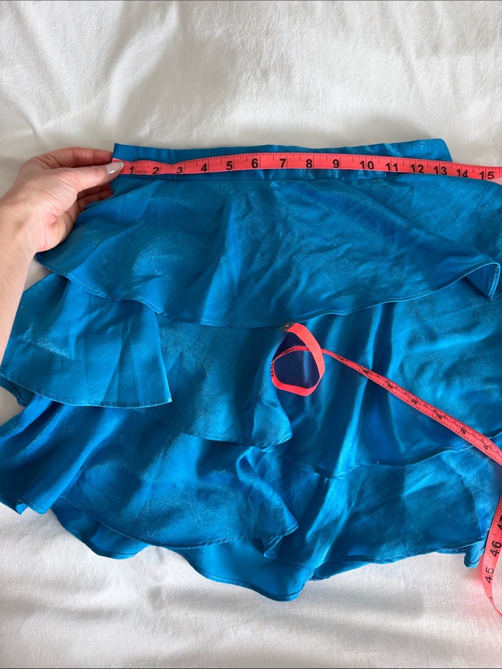 Blue by ZARA Tiered Ruffle Skirt - Picture 5 of 8